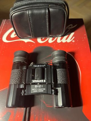 Binoculares Tasco Voyager II 8x21 con su Funda