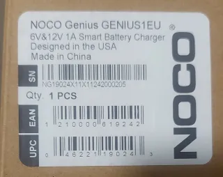 Cargador Batería NOCO Genius 1A 6V/12V