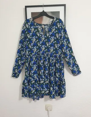 Vestido estampado floral Lefties