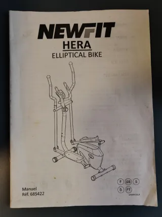 Bicicleta Elíptica Newfit Hera