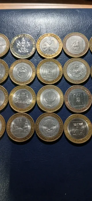 39 Monedas 10 Rublos Rusia