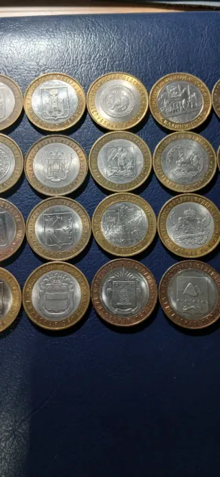 39 Monedas 10 Rublos Rusia