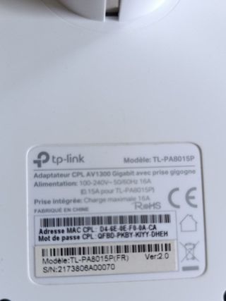 Pack TP-Link AV1300 WiFi PLC