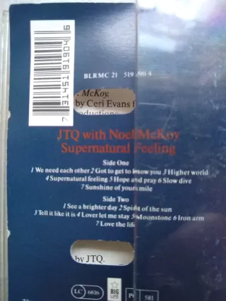 Cassetta JTQ - Supernatural Feeling