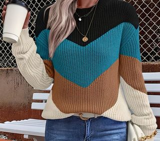 Jersey Chevron Mujer