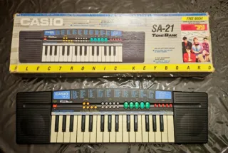 Tastiera Casio SA-21 Tone Bank
