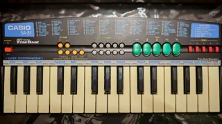 Tastiera Casio SA-21 Tone Bank
