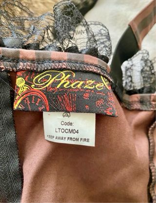 Canottiera Steampunk a Righe