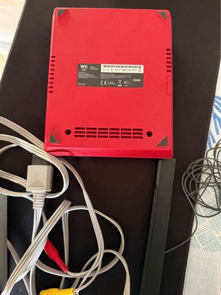Nintendo Wii Mini Rosso/Nero (Testata)