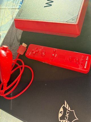 Nintendo Wii Mini Rosso/Nero (Testata)