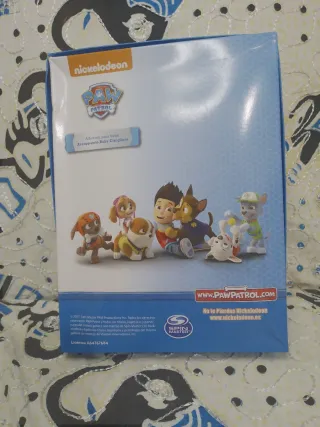 accappatoio paw patrol nickelodeon cotone nuovo