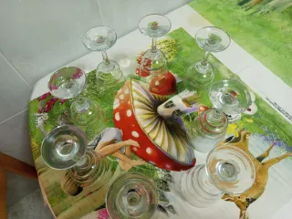 Copas de cristal elegantes (8)