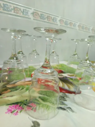 Copas de cristal elegantes (8)