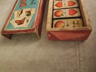 Domino Infantil Antiguo Madera