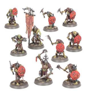 10 Zombis Orcos Matones Warhammer