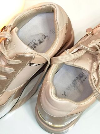 Zapato casual confort cuña y plataforma Yuma