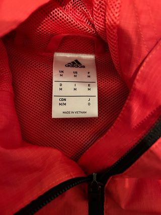 Chaqueta Adidas Manchester United Roja