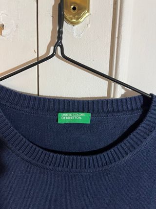 Jersey Benetton Azul Marino