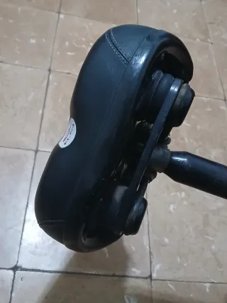 Sillín y tija de bicicleta