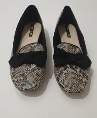 Zapatos planos Sfera estampado animal Talla 39