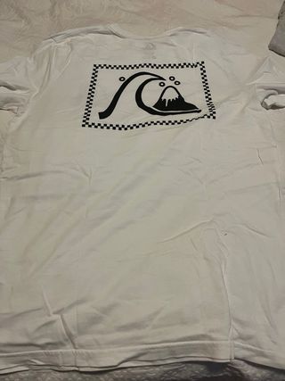 Camiseta Quiksilver Talla M Blanca