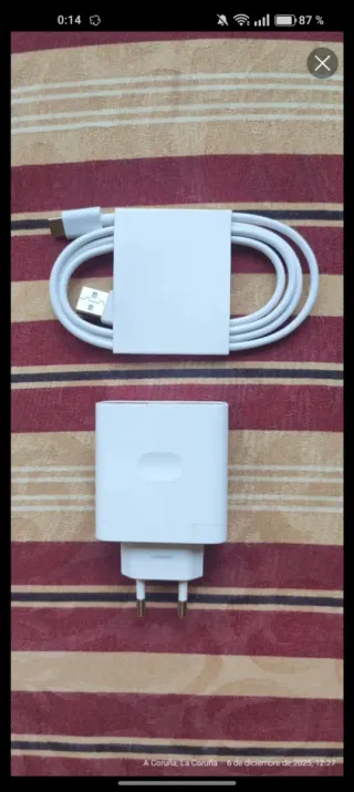 Cargador OPPO Blanco