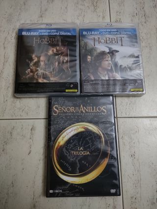 El Señor de los Anillos + El Hobbit Blu-ray/DVD