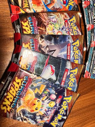 Pokemon Lote 16 Sobres Originales Pokémon Inglés