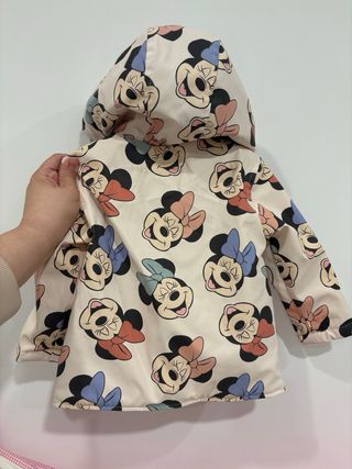 Chaqueta impermeable Minnie Mouse Disney