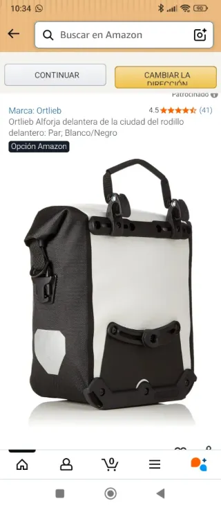 Borse da bici anteriori Ortlieb