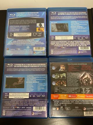 Lote 4 Blu-rays Predator y AVP (Español)