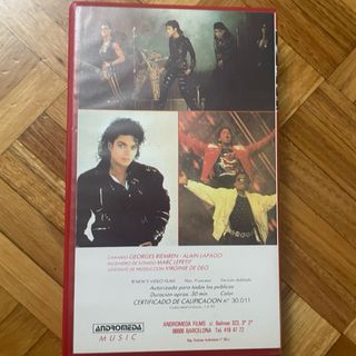 VHS Michael Jackson In Concert