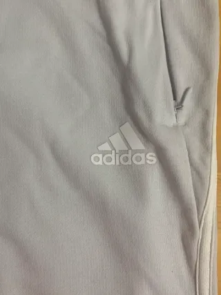 Pantalón chándal Adidas Blanco Talla S