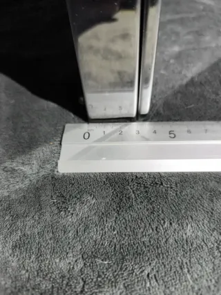 Caja joyero plateada con doble espejo