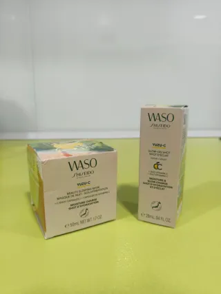 Shiseido WASO YUZU-C Mascarilla y Sérum