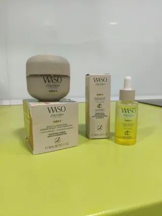 Shiseido WASO YUZU-C Mascarilla y Sérum