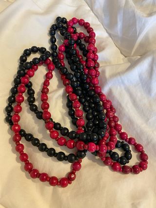 Vestido Flamenco Niña T 6, zapatos y 2 collares