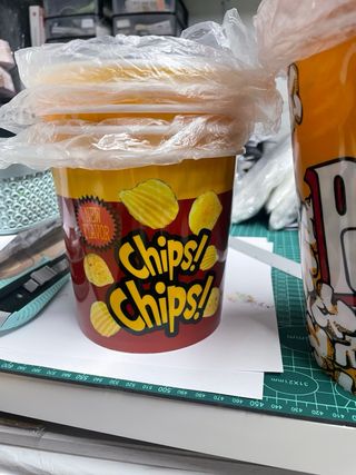 Balde Pipocas & Batatas Fritas