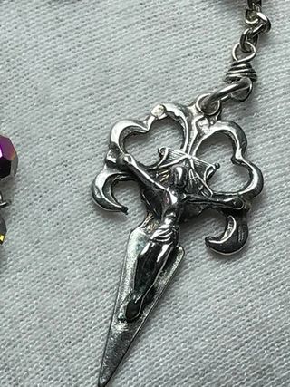 Rosario Plata Ley Cristales + Regalo