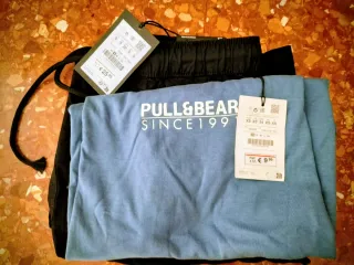 Conjunto camiseta y pantalón corto Pull&Bear hombr