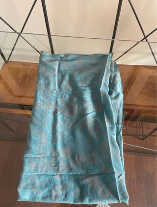 Sciarpa unisex verde acqua