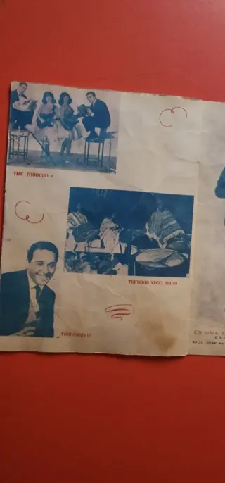 Programa Beatles Madrid 1965