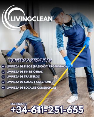 LIMPIEZAS PROFESIONALES LIVINGCLEAN