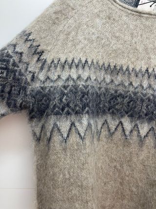 Jersey mujer estampado geométrico