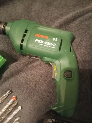 Taladro Bosch PSB 420-2 + Kombi-box