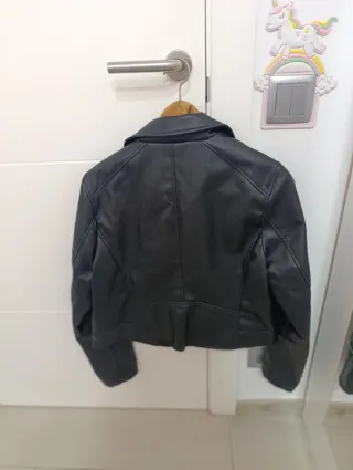 Chaqueta Biker Lefties Negra