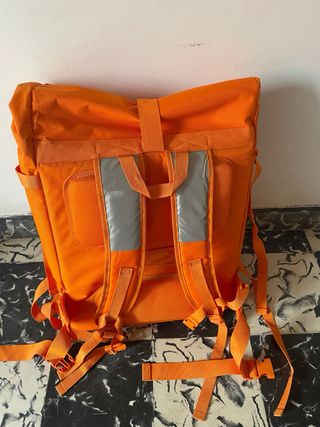 Mochila Just Eat Naranja