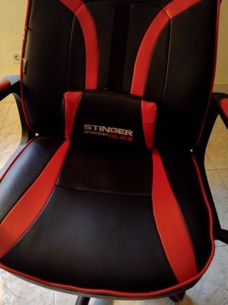 Silla Gamer Negra y Roja