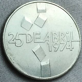100 Escudos Plata Portugal 1976 + Regalo
