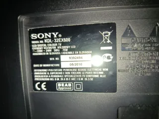 Televisión Sony Bravia Negra